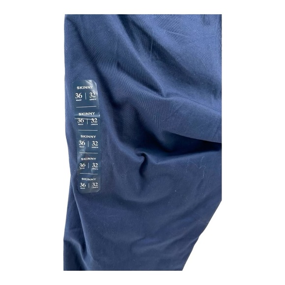 J Crew | NWT 36x32 Navy Chino’s‎ Pants Men’s Flex AN792 - Picture 3 of 14